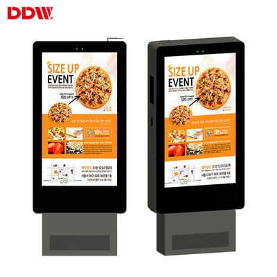 55 polegadas de sinalização digital exterior duplo lado