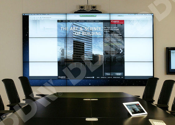 Tela sem emenda de Samsung lcd da parede video de Monitores para o centro DDW-DV490FHM-NV0 da monitoração de segurança