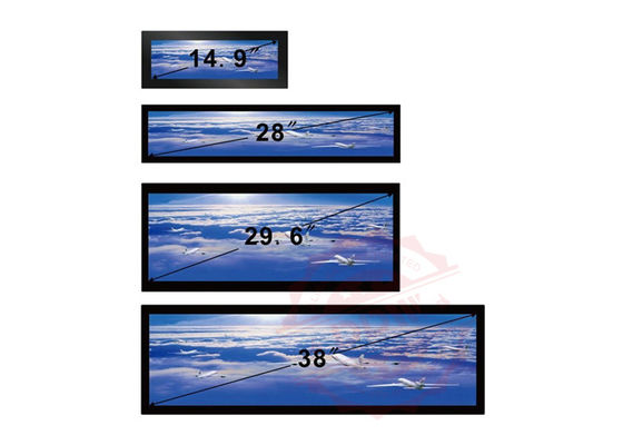 38 polegadas esticaram lêndeas ultra largas Hdmi VGA do ósmio 700 da exposição 16/4 1920x1080P FHD Android do Lcd