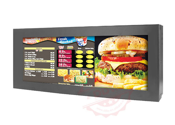 A vídeo 46W do LCD de 21,9 polegadas esticou ultra largamente a definição alta da barra