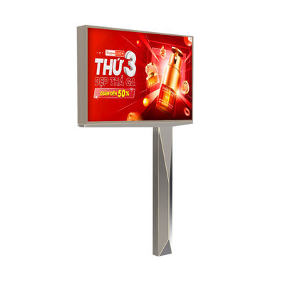 Instalação fácil de tela LED de tela digital de aço P 6 outdoor outdoor publicity sign boards