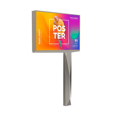 Tabuleiros publicitários digitais de aço p6 à prova d'água IP65