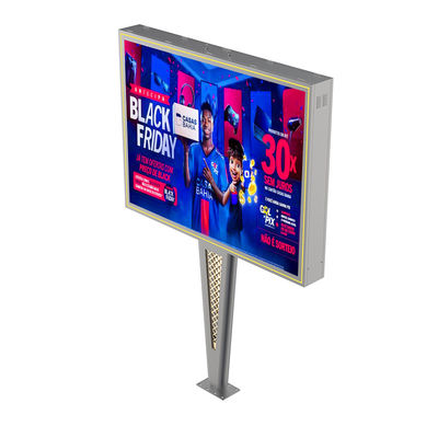 Design personalizado de alta qualidade p6 8000nits aço IP65 digital à prova d'água outdoor led outdoor para publicidade