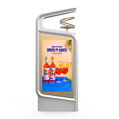 Alto brilho 8000nits Ip65 resistente à água P4 P5 P6 P8 P10 mupi digital exterior LED digital signage