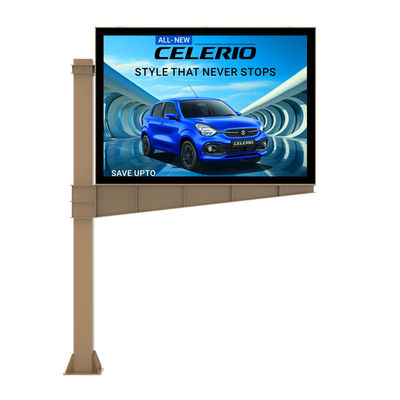 Instalação fácil 8000nits IP65 p6 ecrã digital LED outdoor publicity billboard
