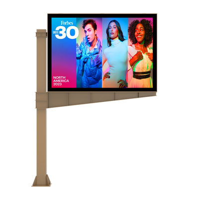 Desenho personalizado de alta qualidade 8000nits P6 IP65 LED digital tela de exibição de dois lados outdoor publicidade