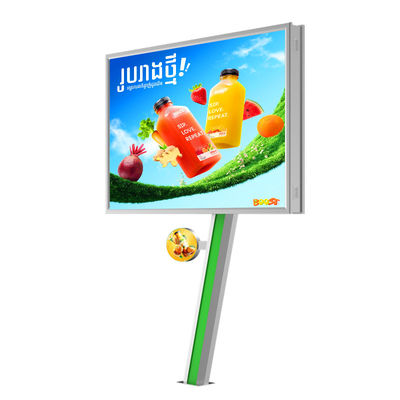 Exibição digital de alto brilho 8000 nits IP65 P6 painéis publicitários LED à prova d'água