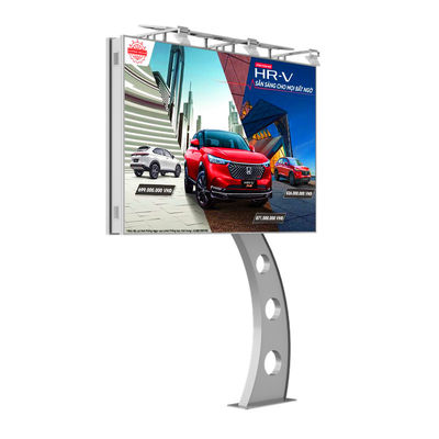 Alto brilho 8000nits IP65 p6 LED digital tela de exibição de dois lados outdoor publicidade LED vídeo wall