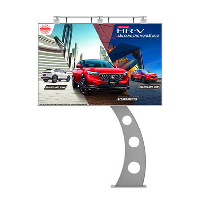 Alto brilho 8000nits IP65 p6 LED digital tela de exibição de dois lados outdoor publicidade LED vídeo wall