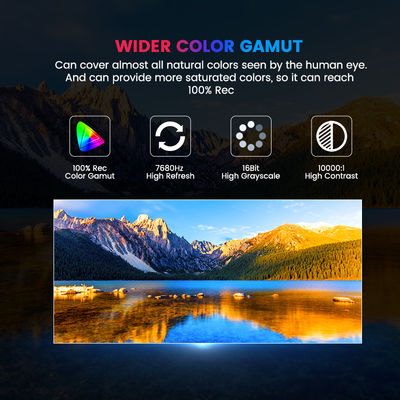 COB P0.78 P0.9375 P1.25 P1.56 UHD Indoor Pequeno Pitch Full Color LED Display Fine Pixel Pitch Wall Mount Painel de parede de vídeo
