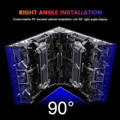 Display LED de aluguer de palco profissional P4.81 com gabinete de alumínio de fundição a óleo para aluguer