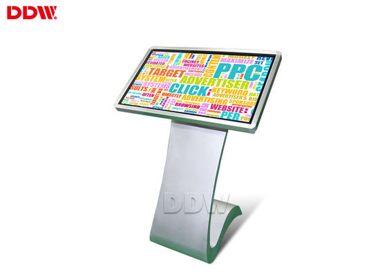 Multi exposição Fhd 500cd/m2 de alta resolução DDW-AD6501TK do totem do Signage H178º/V178º de Digitas do tela táctil dos meios