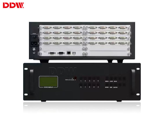 Processador video video conduzido DVI/VGA/YPbPr da parede do controlador 2x 4k da parede/avoirdupois da relação DDW-VPH1515