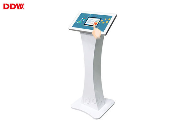 Venda direta da fábrica assoalho capacitivo do androide do toque de um tamanho pequeno de 19 polegadas multi que está o quiosque digital do tela táctil do signage