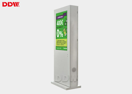Ecrãs de sinalização digital FCC / RoHS Placas de sinalização digital 700Nits Brilho