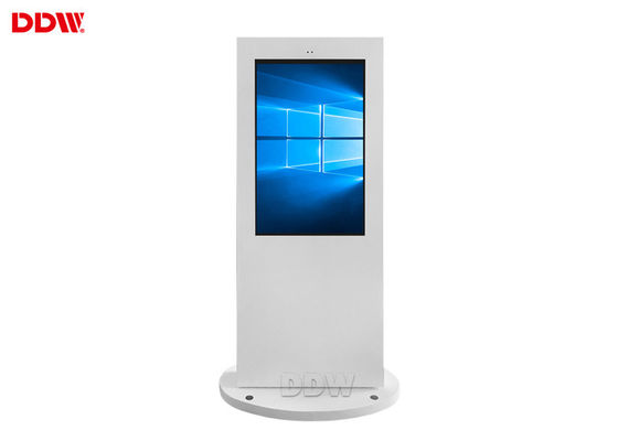LCD piso digital de sinalização exterior 49 " 2500 Nits Exposição de publicidade