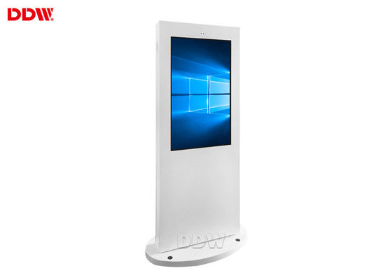 LCD piso digital de sinalização exterior 49 " 2500 Nits Exposição de publicidade