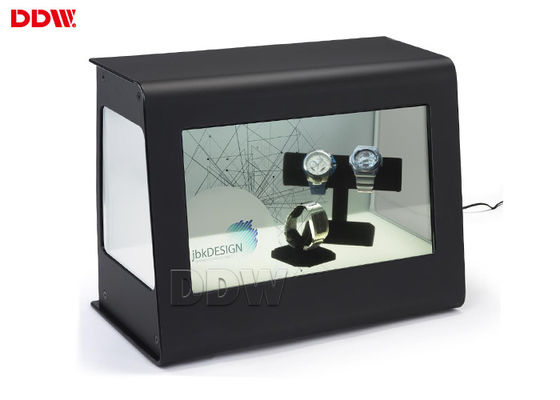 Os cosméticos armazenam o quiosque transparente da exposição do LCD de 43 polegadas com 6 pontos do toque do IR