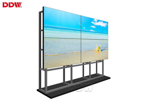 Exposição de parede video larga da cor DDW LCD com as lêndeas estreitas super da moldura 500