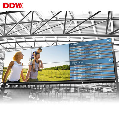 Propaganda 32 Dot Large Touch Screen Wall, 46 exposição de parede do tela táctil da polegada 3.5mm