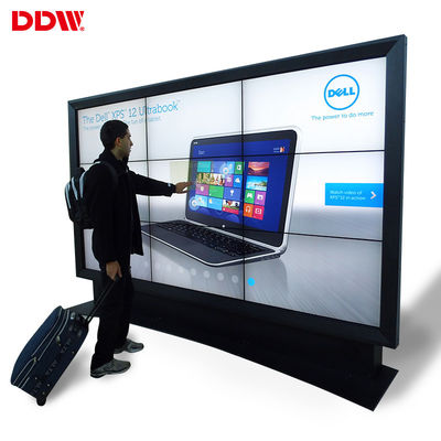Laço de RS-232 RJ45 - écran sensível Videowall do circuito, parede interativa do vídeo de movimento de 55 polegadas