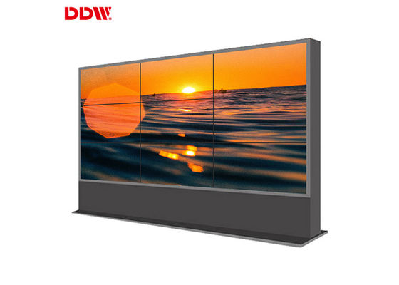 Parede sem emenda video comercial do monitor da parede do brilho de 500 lêndeas/LCD