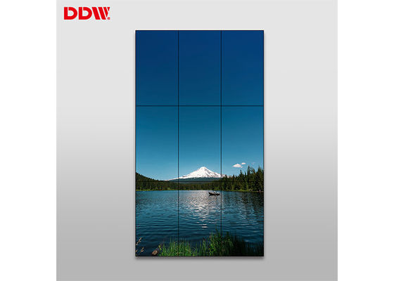 Anunciando a parede video da multi tela, o LCD Frameless indica fãs de baixo nível de ruído