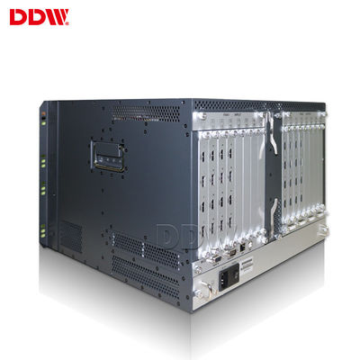 O controlador video da parede da tevê da moldura ultra estreita, VGA HDMI DVI entrou a caixa video do processador da parede do LCD