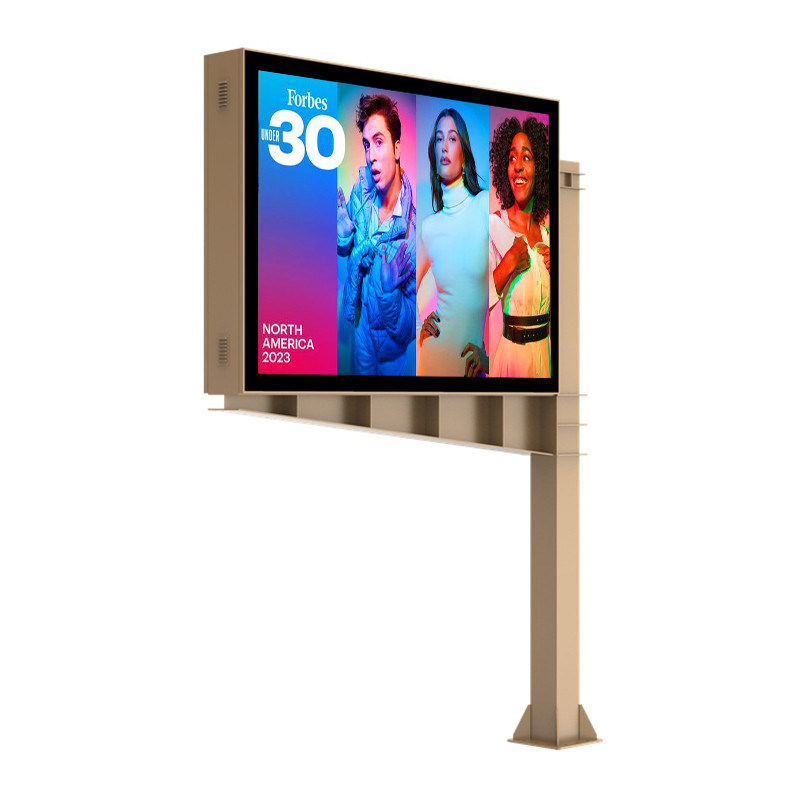 Desenho personalizado de alta qualidade 8000nits P6 IP65 LED digital tela de exibição de dois lados outdoor publicidade